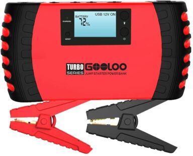 GOOLOO GP200 1500A Peak 20800mAh SuperSafe Car Jump Starter with USB Quick Charge 3.0 12V Auto Battery Booster Portable
